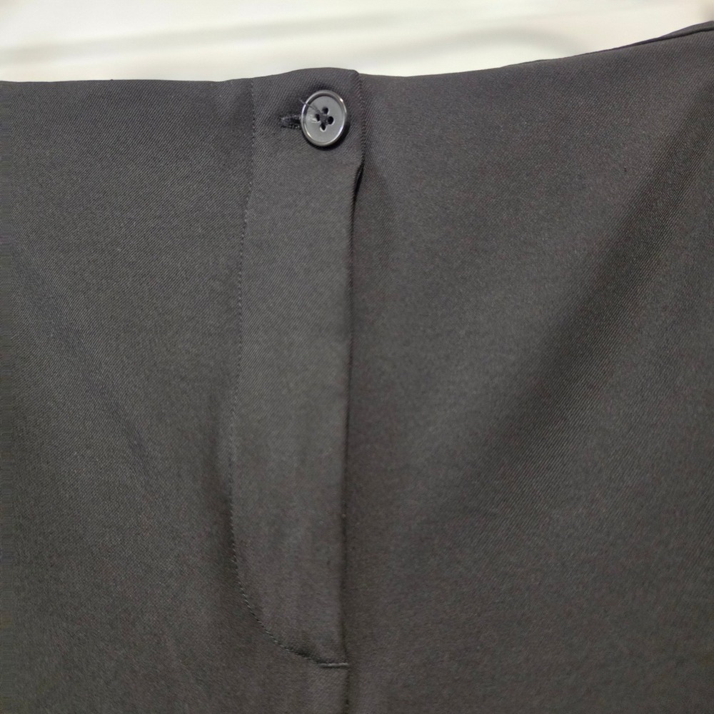 Worthington Black Straight Leg Ankle Dress Pants Womens Size 16 76597-4 - Picture 6 of 7